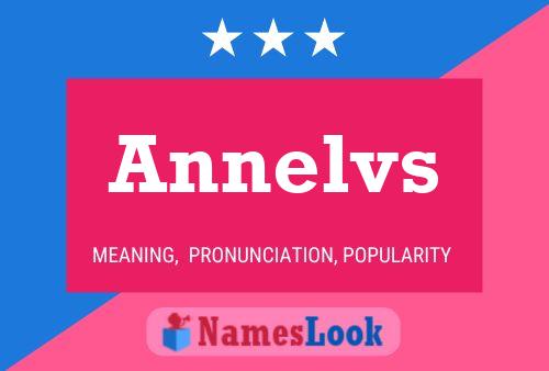 Постер имени Annelvs