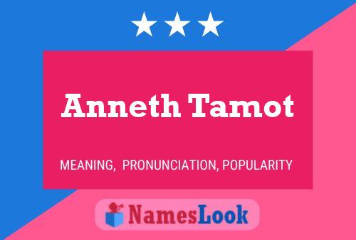 Постер имени Anneth Tamot