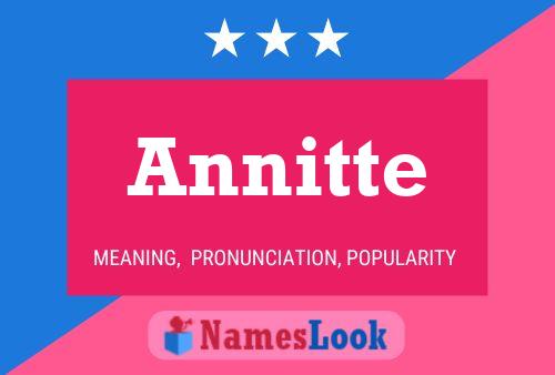 Постер имени Annitte