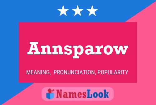 Постер имени Annsparow