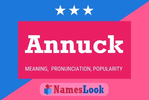 Постер имени Annuck