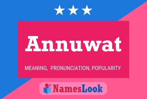 Постер имени Annuwat