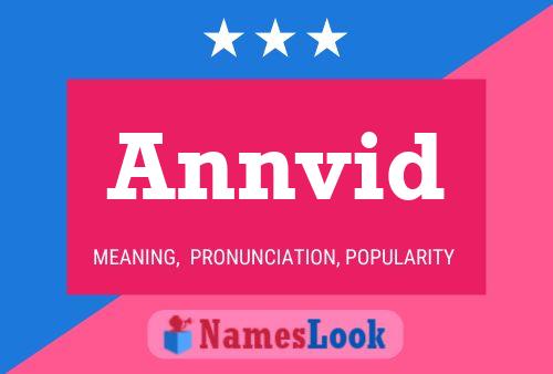 Постер имени Annvid