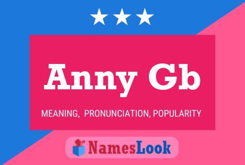 Постер имени Anny Gb