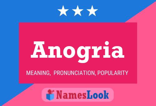 Постер имени Anogria