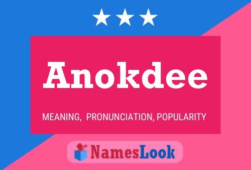 Постер имени Anokdee