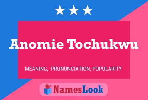 Постер имени Anomie Tochukwu