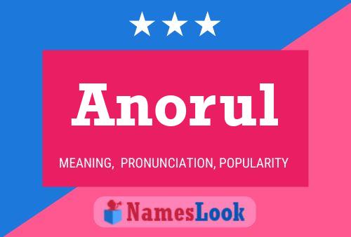 Постер имени Anorul