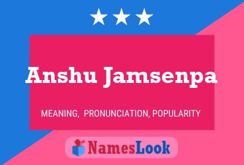 Постер имени Anshu Jamsenpa