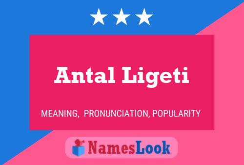 Постер имени Antal Ligeti