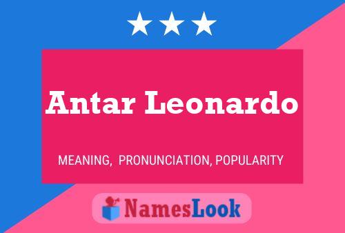 Постер имени Antar Leonardo