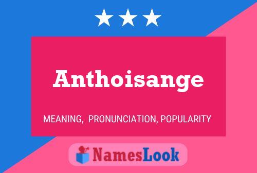 Постер имени Anthoisange