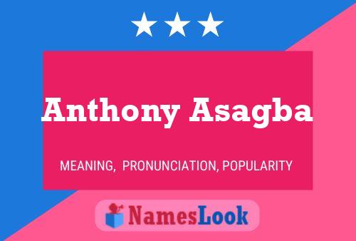 Постер имени Anthony Asagba