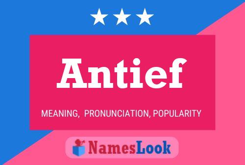 Постер имени Antief