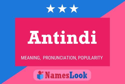 Постер имени Antindi