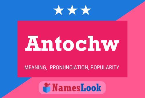 Постер имени Antochw