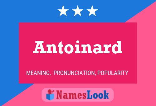 Постер имени Antoinard