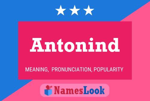 Постер имени Antonind