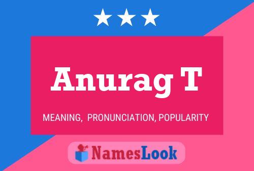 Постер имени Anurag T