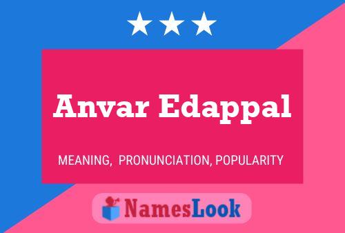 Постер имени Anvar Edappal