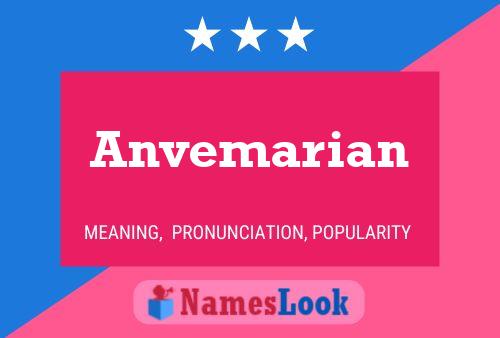 Постер имени Anvemarian