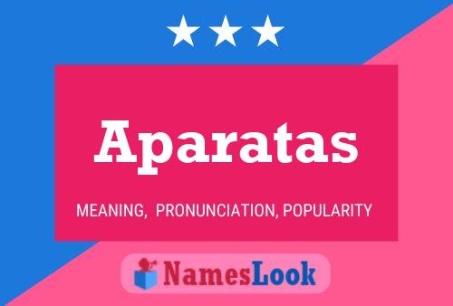 Постер имени Aparatas