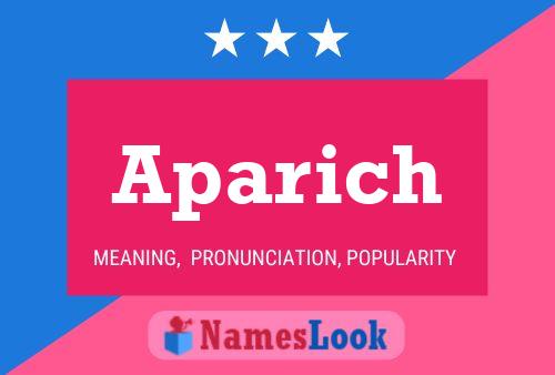 Постер имени Aparich