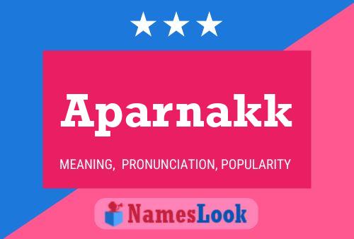 Постер имени Aparnakk