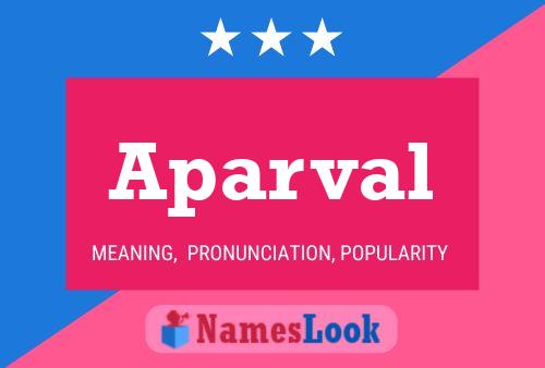 Постер имени Aparval