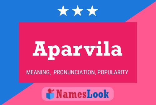 Постер имени Aparvila