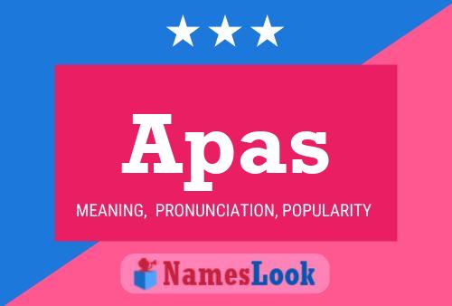 Постер имени Apas