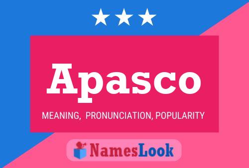 Постер имени Apasco