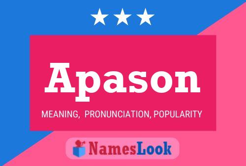 Постер имени Apason