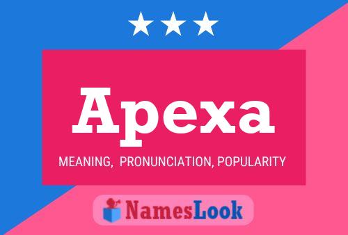 Постер имени Apexa