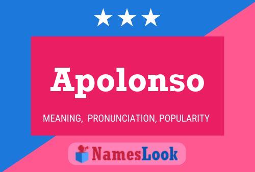 Постер имени Apolonso