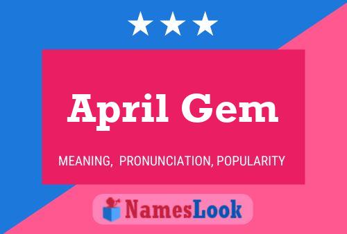 Постер имени April Gem