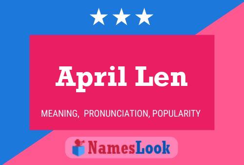 Постер имени April Len