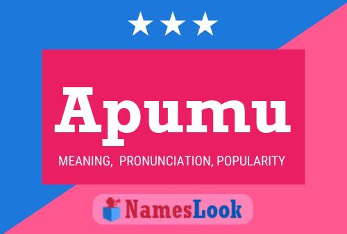 Постер имени Apumu