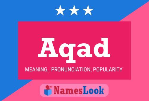 Постер имени Aqad