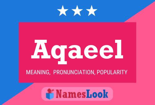 Постер имени Aqaeel