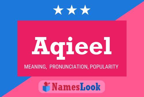 Постер имени Aqieel