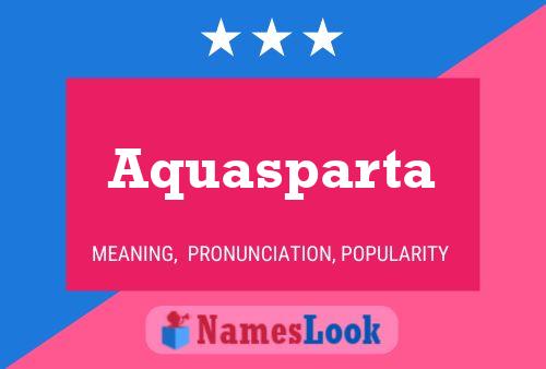 Постер имени Aquasparta