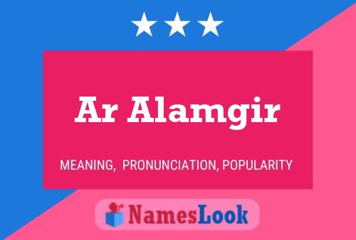 Постер имени Ar Alamgir