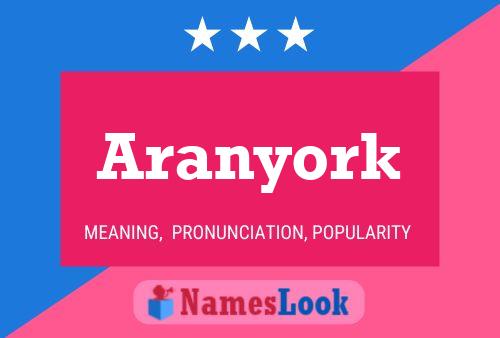 Постер имени Aranyork