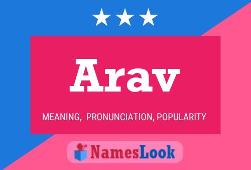 Постер имени Arav