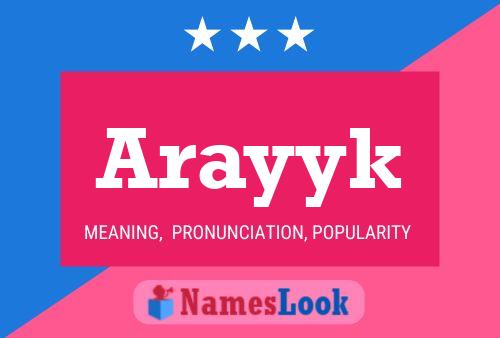 Постер имени Arayyk