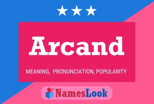 Постер имени Arcand