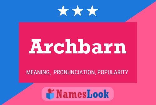 Постер имени Archbarn