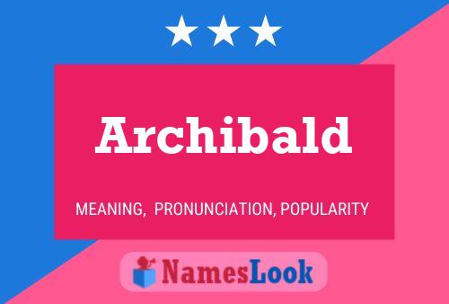 Постер имени Archibald