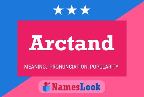 Постер имени Arctand